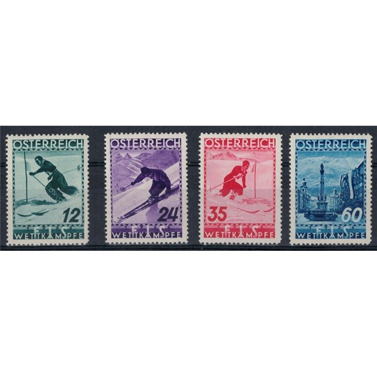 AUSTRIA 1936 Ski Championships 4v MH*