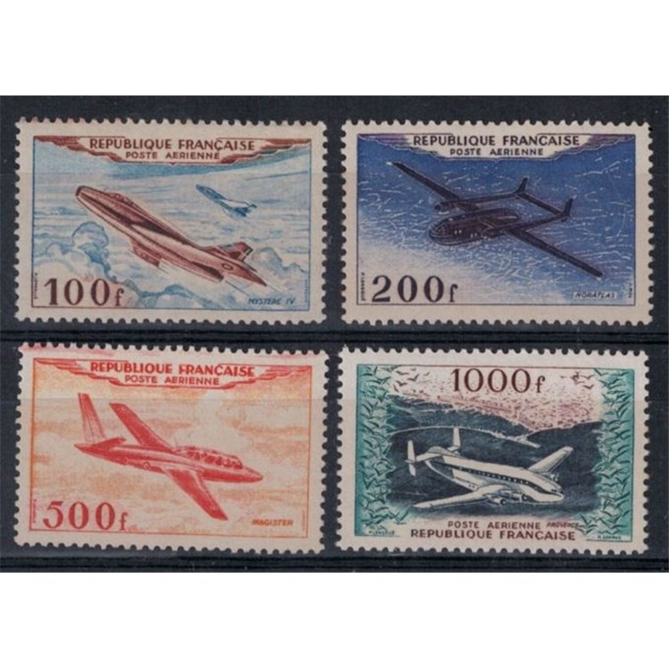 FRANCIA 1954 Prototipi 4v MNH** ©