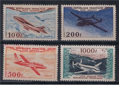 FRANCIA 1954 Prototipi 4v MNH** ©