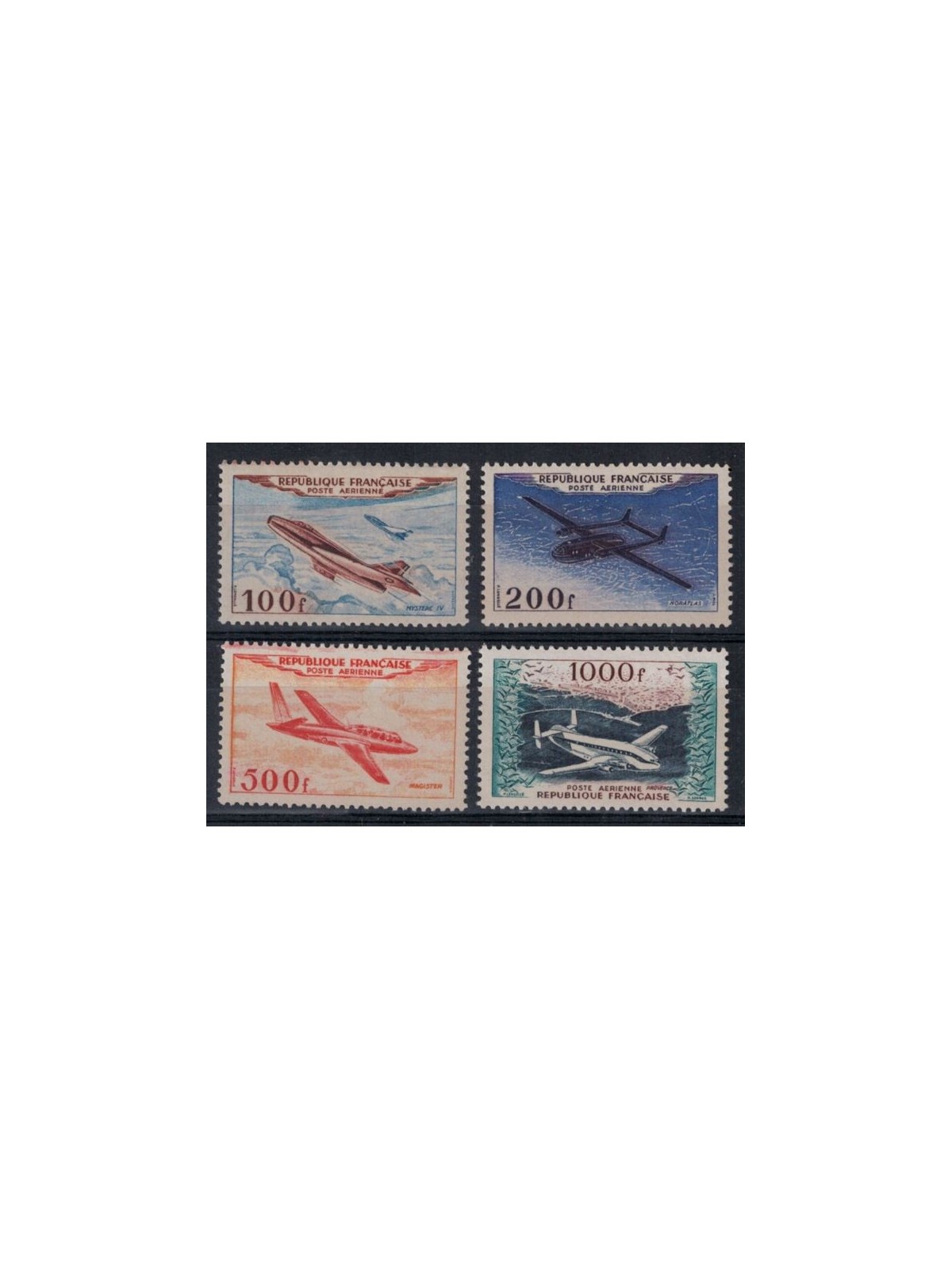 FRANCE 1954 Prototypes 4v MNH** ©