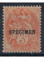FRANCE 1925 3c orange overprinted Specimen 1v MH*