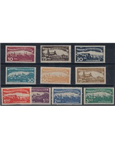 WURTTEMBERG 1920 Views 10v MNH**