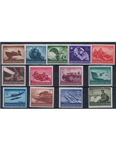 GERMANY REICH 1944 Heroes' Day 13v MNH**