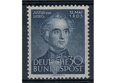 GERMANIA BRD 1953 Justus von Liebig 1v MNH**