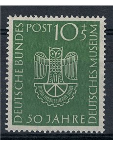 GERMANIA BRD 1953 Deutsches Museum di Monaco 1v MNH**