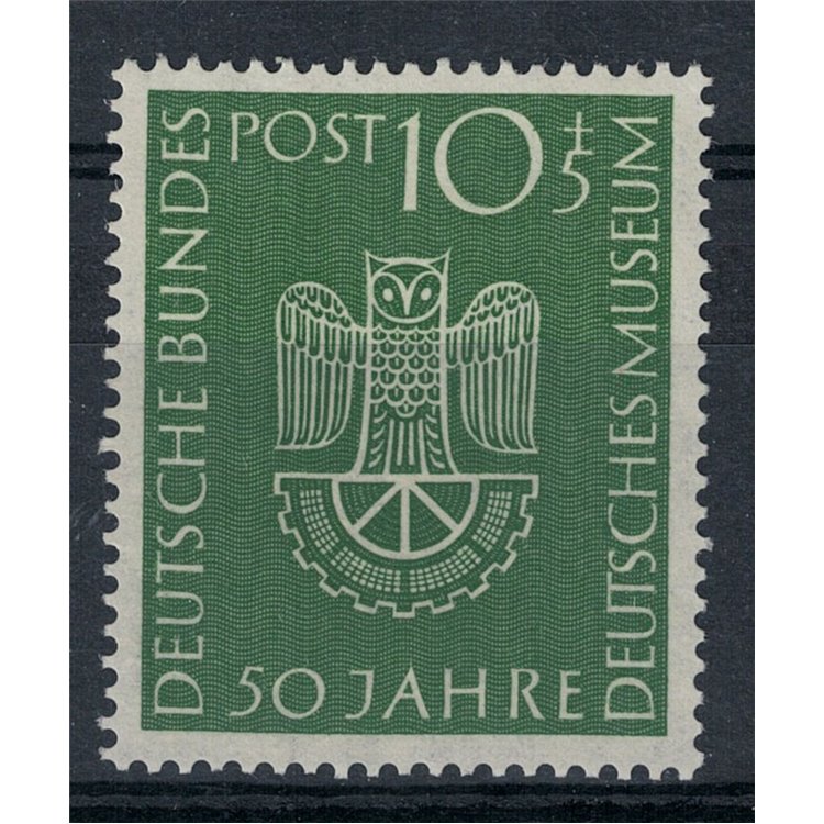 GERMANIA BRD 1953 Deutsches Museum di Monaco 1v MNH**