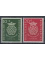 GERMANY FRG 1950 Johann Sebastian Bach 2v MNH**