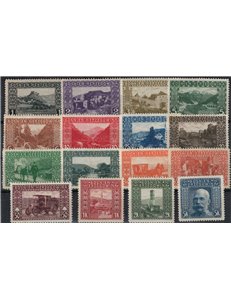 BOSNIA AND HERZEGOVINA 1906 Landscapes, views 16v MH*