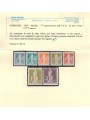 BERLIN 1949 75th anniversary of the UPU 7v MH* ©