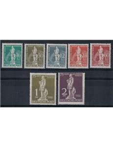 BERLINO 1949 75° anniversario UPU 7v MH* ©