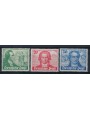 BERLINO 1949 Bicentenario Goethe 3v MH*