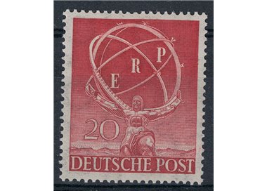 BERLINO 1950 Piano di ricostruzione europeo 1v MH*
