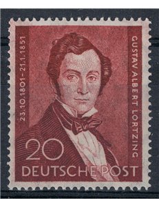 BERLINO 1951 Albert Lortzing MNH**