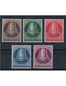 BERLIN 1951 Liberty Bell 5v MH*