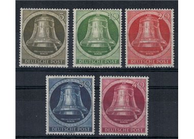 BERLINO 1952 Campana della libertà 5v MH*