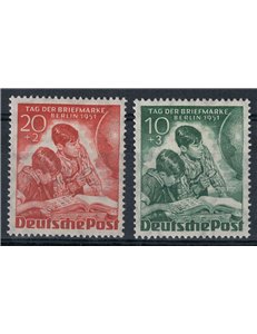 BERLIN 1951 Stamp Day 2v MH*