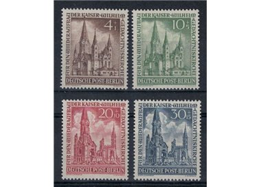 BERLINO 1953 Cattedrale di Berlino 4v MNH**