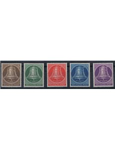 BERLINO 1953 Campana della libertà 5v MNH**