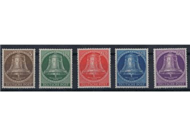 BERLIN 1953 Freedom Bell 5v MNH**