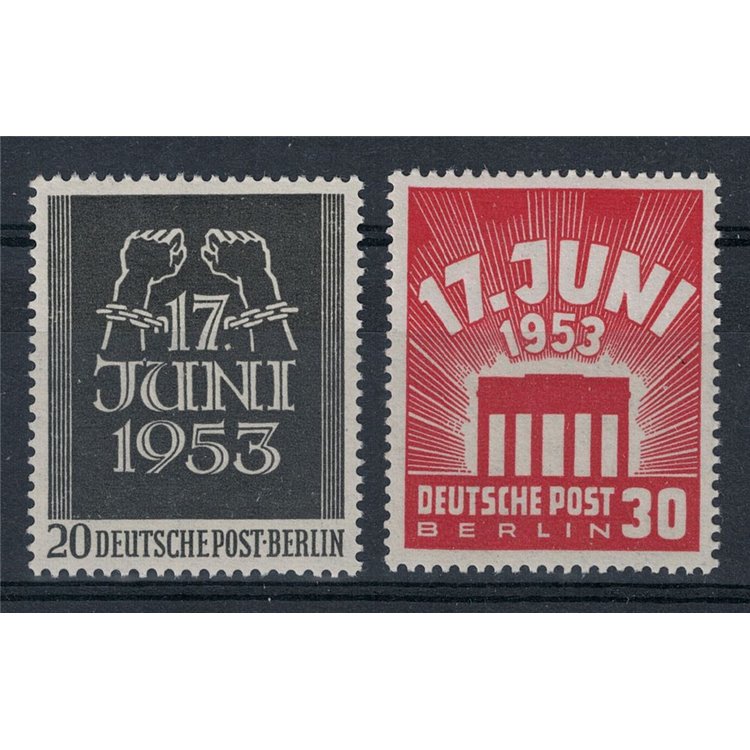 BERLINO 1953 Insurrezione 2v MNH**