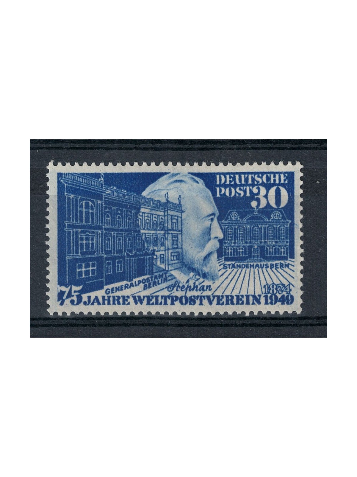 GERMANY BRD 1949 UPU Anniversary 1v MH*