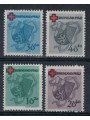 RENANIA PALATINATO (OCC. FRANCESE) 1949 Croce Rossa 4v MH*