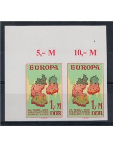 GERMANIA DDR 1990 Prova di francobollo non emesso 1v MNH**