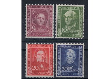 GERMANY FRG 1949 Charity 4v MNH**