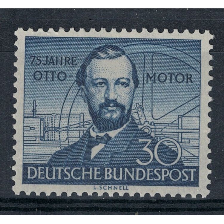 GERMANY FRG 1952 Nikolaus Otto 1v MNH**