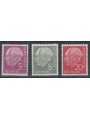 GERMANY BRD 1954 Theodor Heuss 3v MNH**