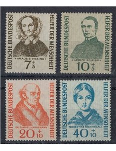 GERMANY BRD 1955 Charity 4v MNH**