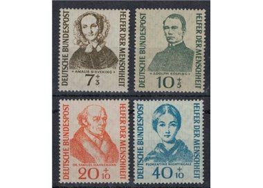 GERMANY BRD 1955 Charity 4v MNH**
