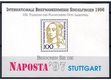 GERMANIA BRD 1996 Donne celebri (emesso localmente e non distribuito) MNH**