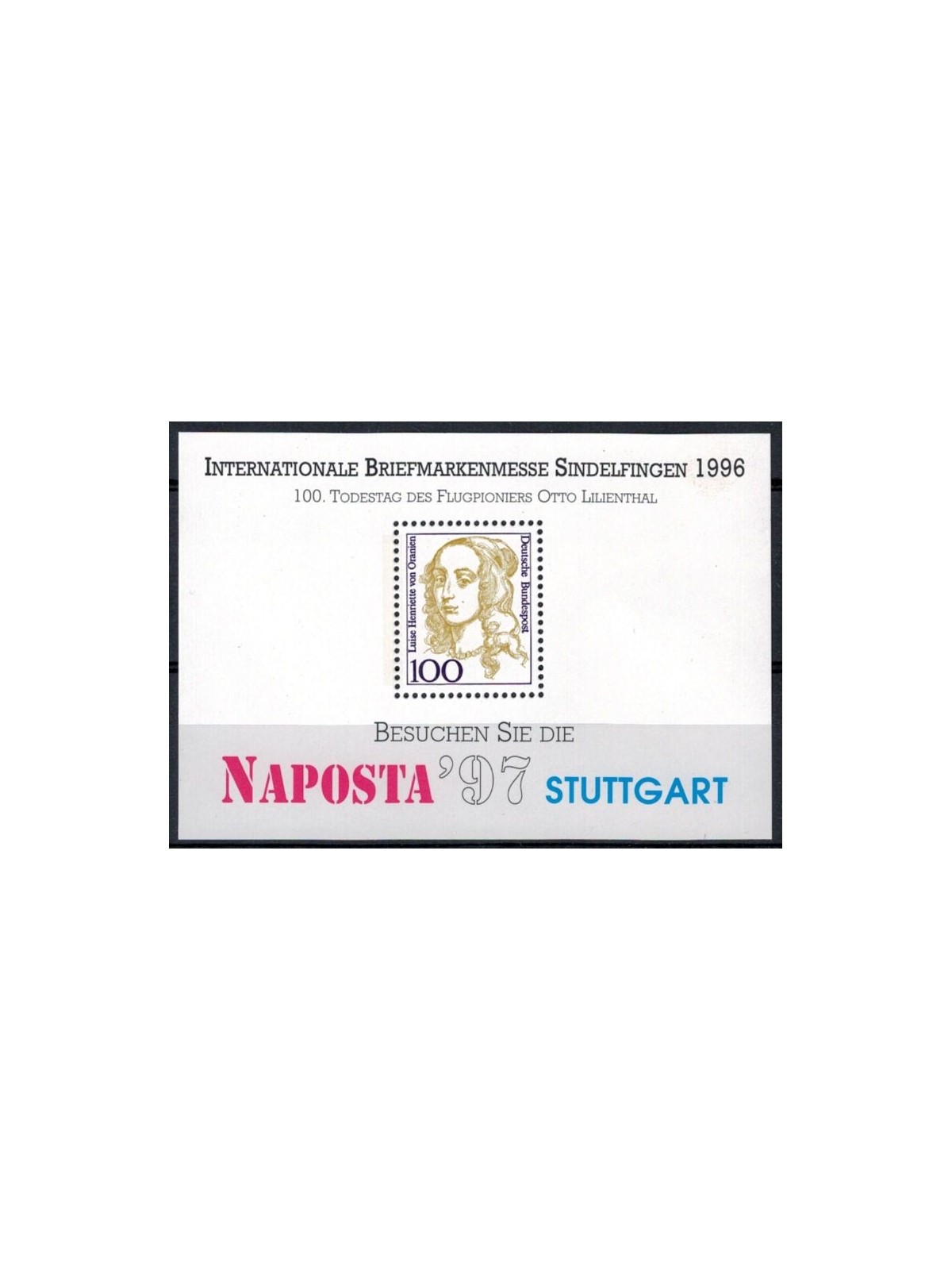 GERMANY FRG 1996 Famous Women (issued locally and not distributed) MNH**