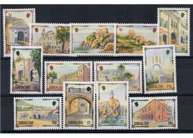 GIBILTERRA 1993 Eredità architettonica 13v MNH**
