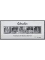 GIBRALTAR 2003 Christmas - Black and white proof MNH**