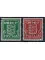 GUERNSEY 1942 OCC. TEDESCA Stemma dell'isola 2v MNH**