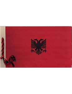 ALBANIA 1925 Libretto ufficiale omaggio delle poste albanesi 11v MNH**