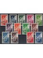 MONACO 1954-59 Preannullati Cavaliere 13v MNH**