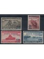 POLAND 1944 GOVERNMENT IN EXILE Monte Cassino overprint 4v MH*