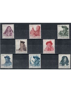 PORTOGALLO 1947 Costumi regionali 8v MNH**
