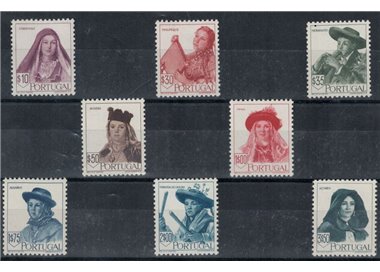 PORTUGAL 1947 Regional costumes 8v MNH**