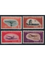 ROMANIA 1953 Aviazione sportiva 4v MH*
