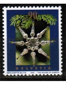SVIZZERA 2001 Natale MNH**