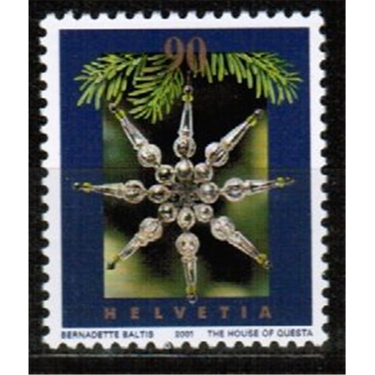SWITZERLAND 2001 Christmas MNH**