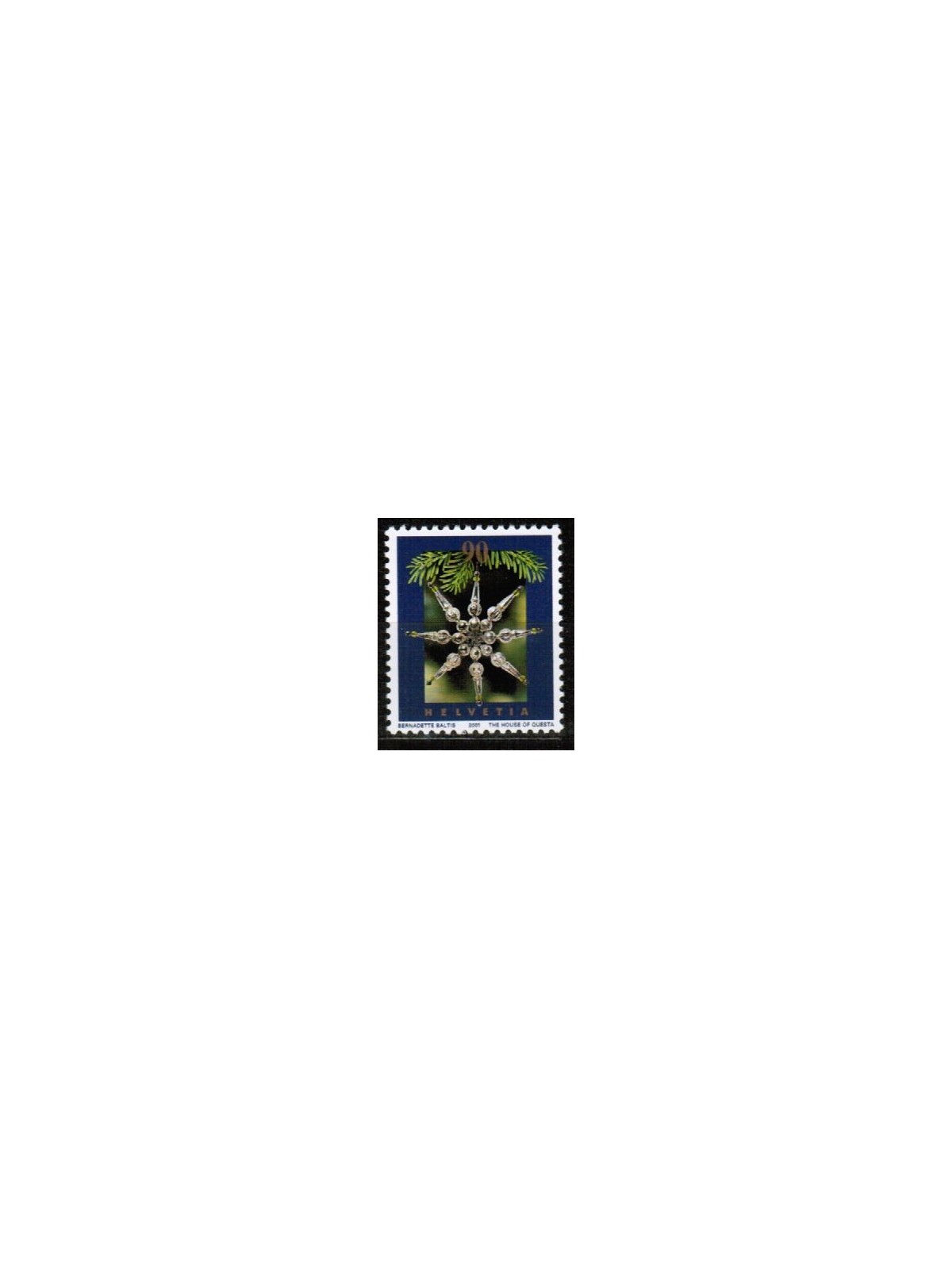 SVIZZERA 2001 Natale MNH**