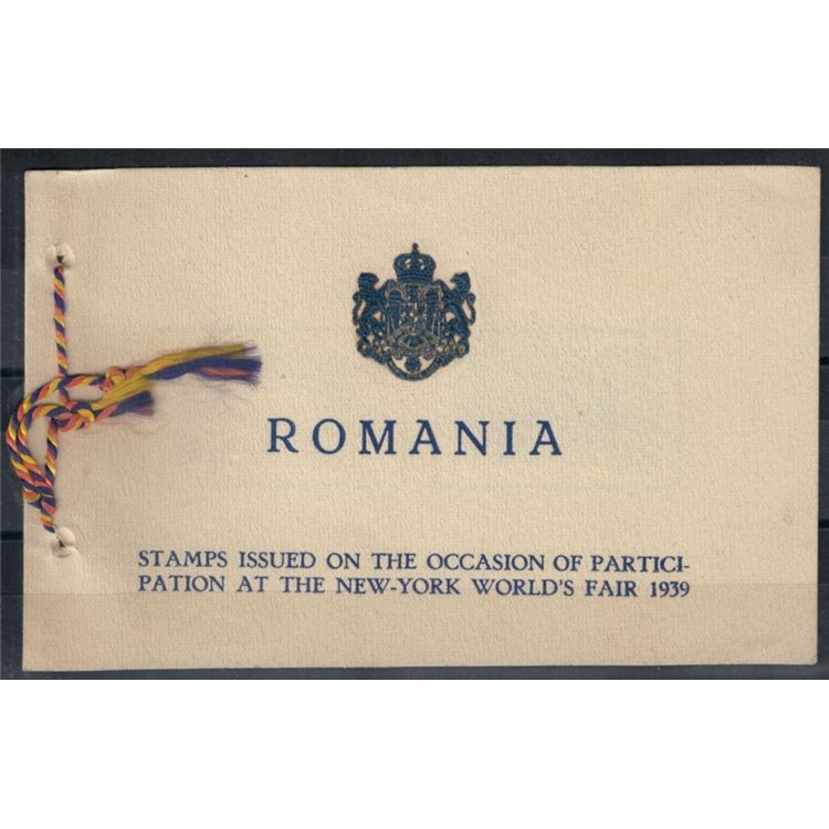 ROMANIA 1939 Official New York Expo booklet