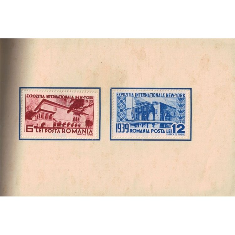 ROMANIA 1939 Libretto ufficiale Expo di New York
