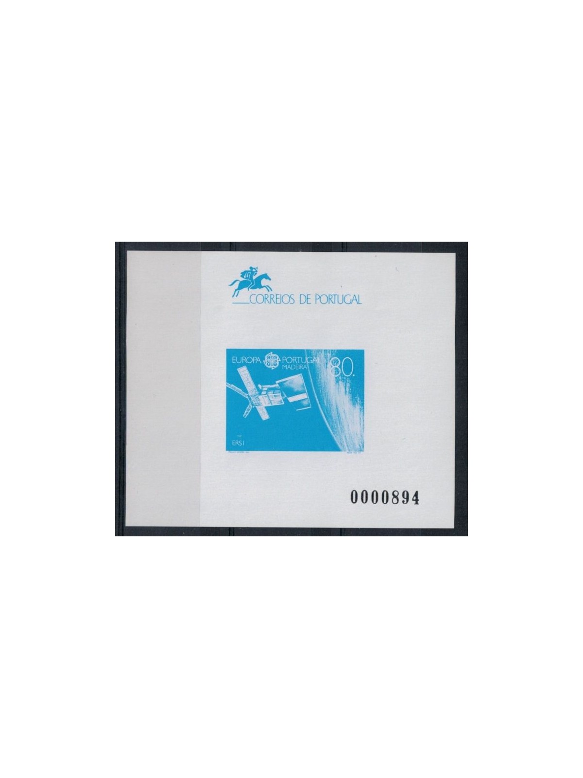 MADEIRA 1991 Europe 1 Special numbered sheet MNH**
