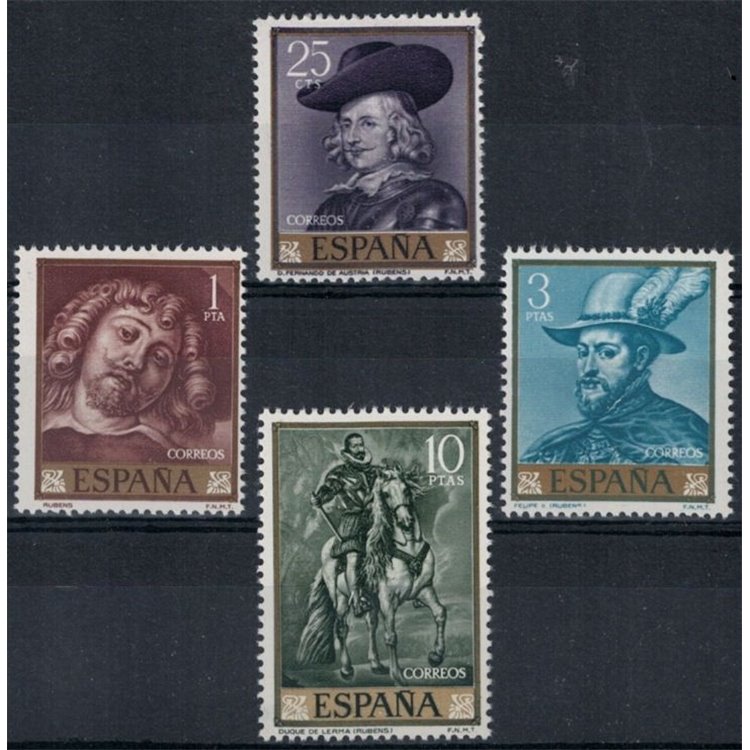 SPAIN 1962 Paintings by P. P. Rubens 4v MNH**